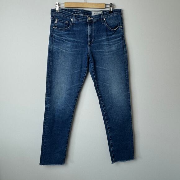 Adriano Goldschmied The Prima Ankle Cigarette Mid-Rise Jeans Size 31R - Picture 2 of 13